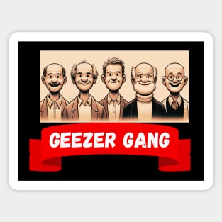 Geezer Gang Logo Sticker